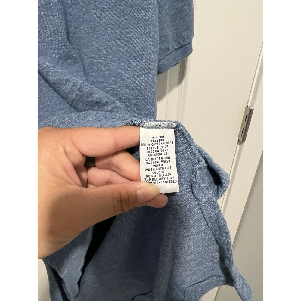 ✨ Polo Ralph Lauren Men's Classic Fit Blue Short Sleeve Polo SIZE XL‎